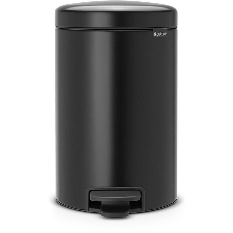 Pedal Bin Newicon 12L Matte Black