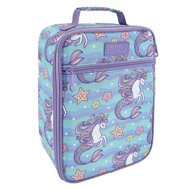Style 225 Insulated Junior Lunch Tote Mermaid Unicorns