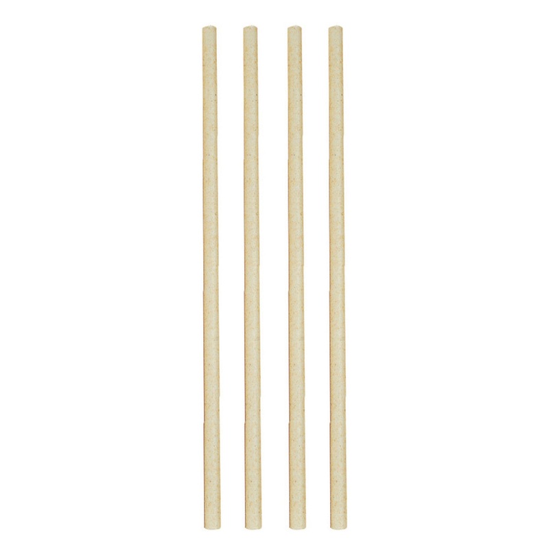 Sugar Cane Straws 23cm - Set 50