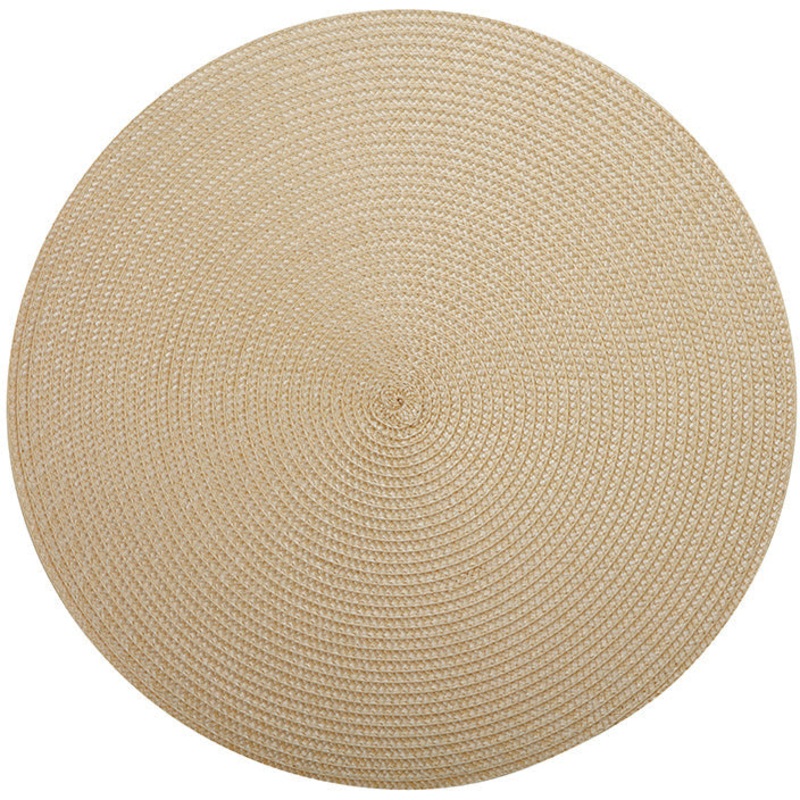 Table Accents Round Placemat 38cm Sand