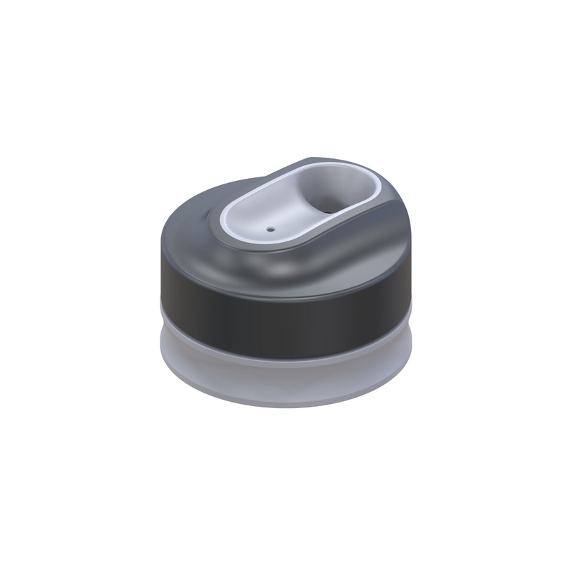 Travel Cup Lid Black
