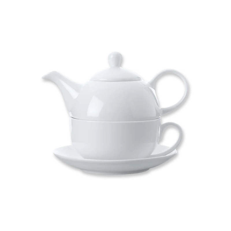 White Basics Tea For One 425Ml Gift Boxed