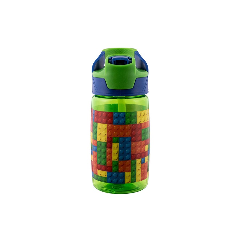 YumYum Tritan Bottle 450ml Building Blocks