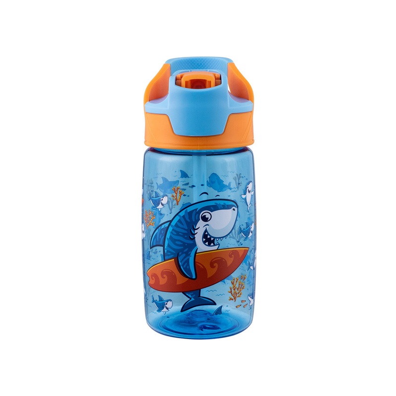 YumYum Tritan Bottle 450ml Surfing Sharkie