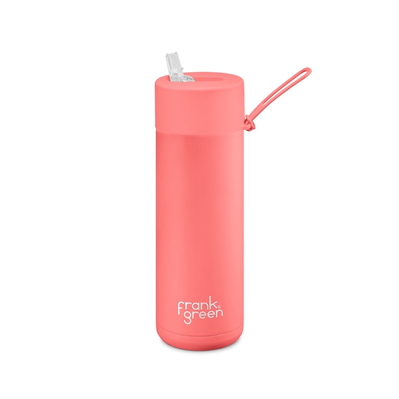 20oz Reusable Bottle - Straw Lid - Sweet Peach