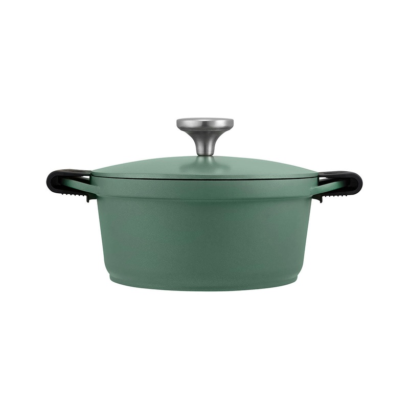 Agile Non-Stick Casserole 20cm / 2.4L Sage Gift Boxed