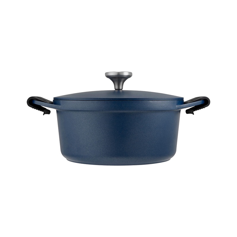 Agile Non-Stick Casserole 24cm / 4.2L Navy Gift Boxed