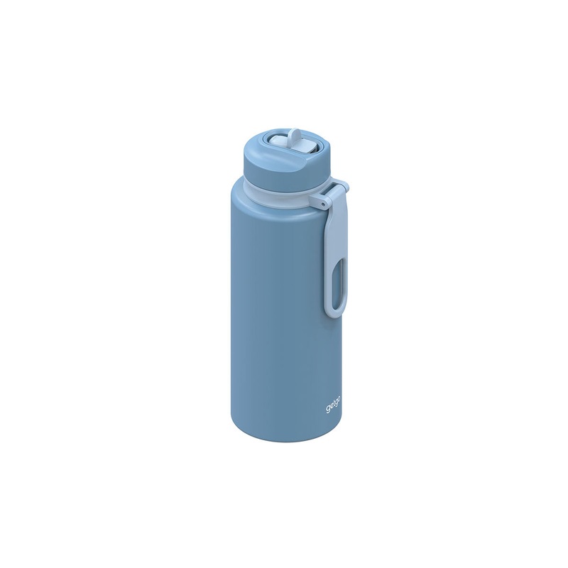 Double Wall Insulated Sip Bottle 1L Blue Gift Boxed