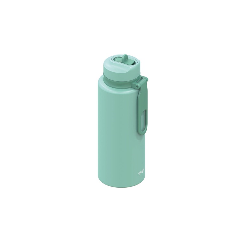 Double Wall Insulated Sip Bottle 1L Sage Gift Boxed