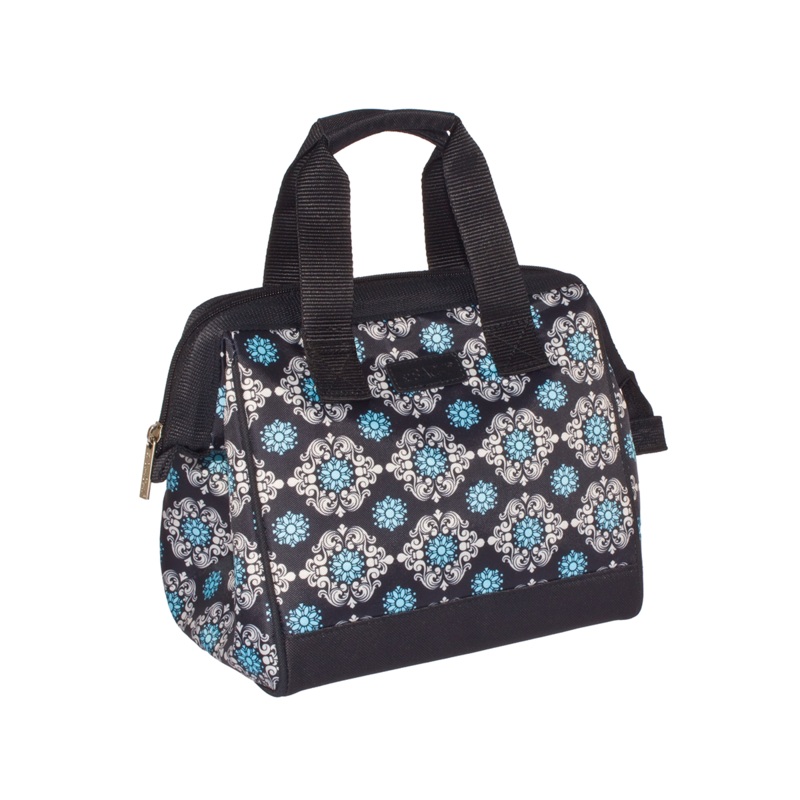 Insulated Lunch Bag Black Medallion