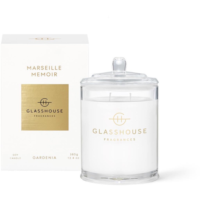 Marseille Memoir - Gardenia 380g Triple Scented Candle