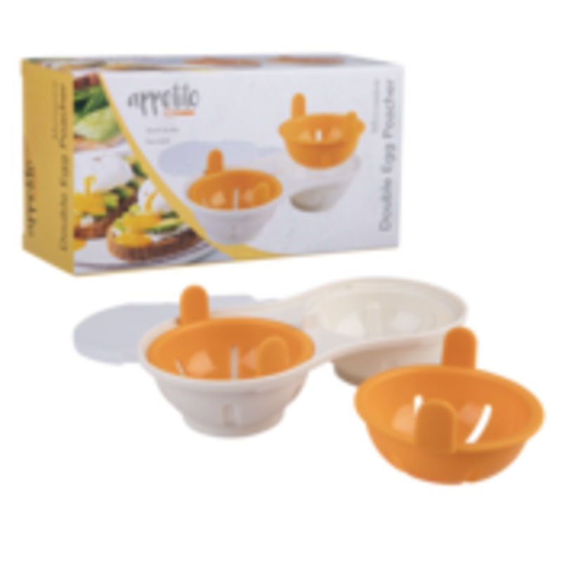 Microwave Double Egg Poacher