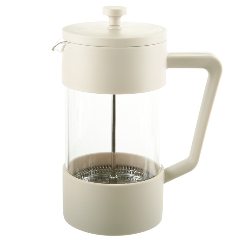 Oslo Accent Coffee Plunger 5 Cup 600ml - Cream