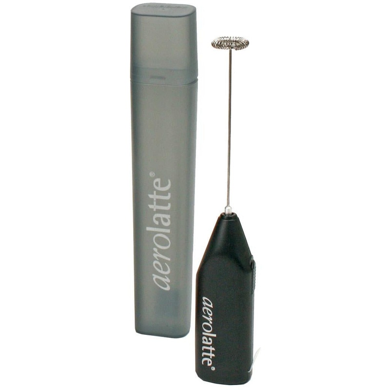 To Go Milk Frother with Case - Black