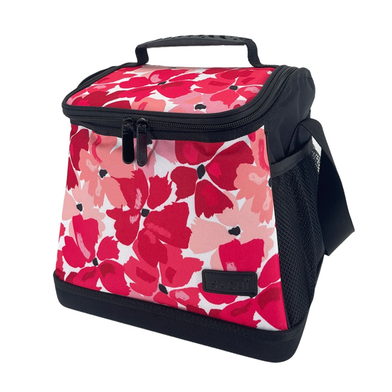 Weekender Insulated Cooler Bag 12L Red Poppies