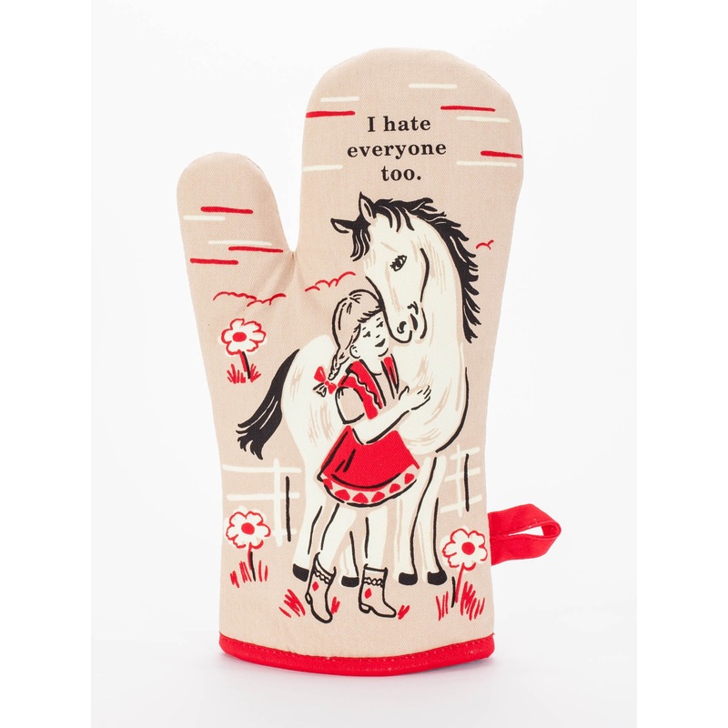 Blue Q Mitt - I Hate Everyone Too