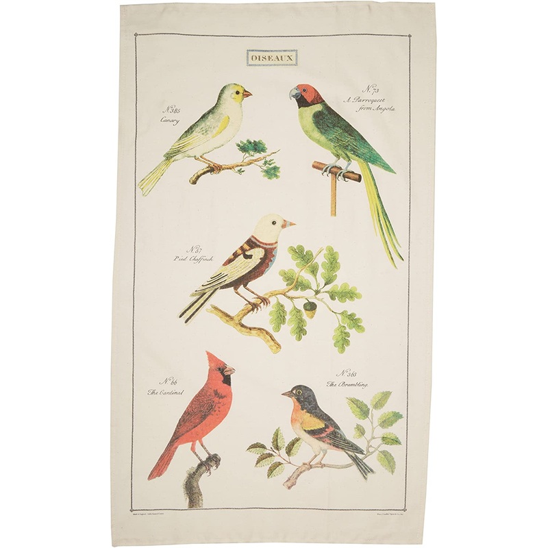Cavallini & Co. Tea Towel - Birds