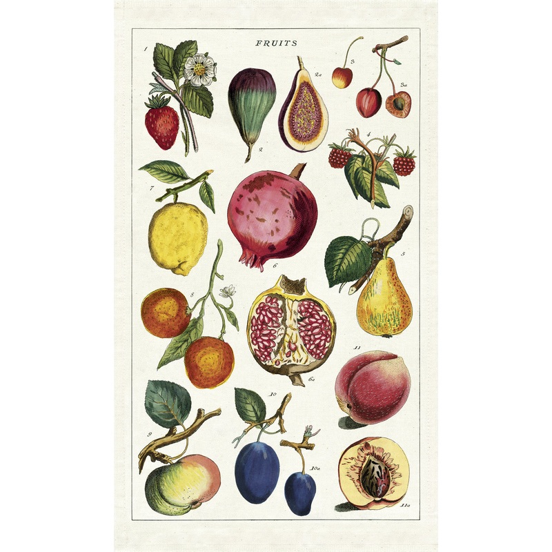 Cavallini & Co. Tea Towel - Fruits