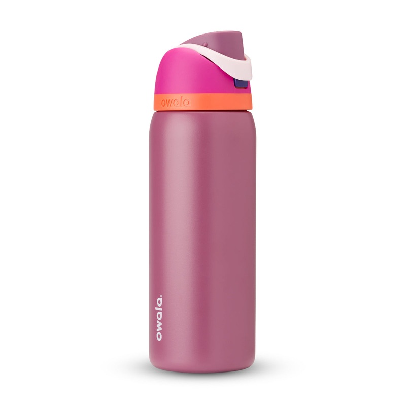 FreeSip Stainless Steel Insulated 32oz Crown Jewel (Pink Purple)