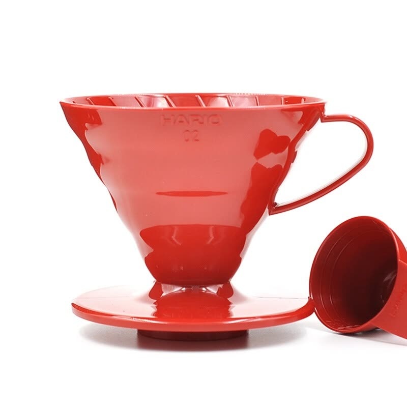Hario Plastic V60 Dripper - Red