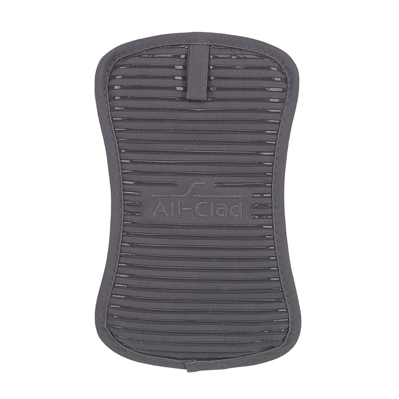 All-Clad - Silicone Treated Pot Holder - Pewter
