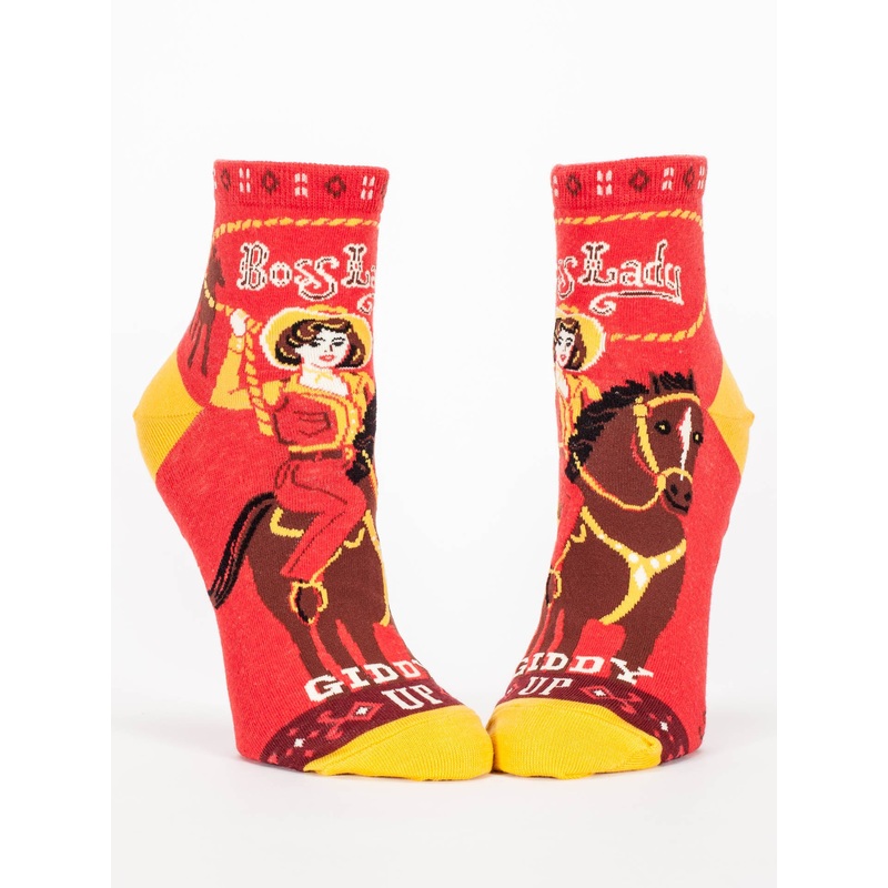 Blue Q Women's Ankle Socks - Boss Lady