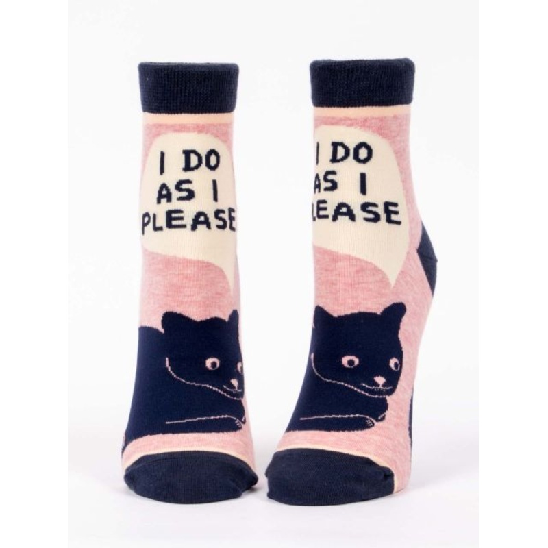 Blue Q Women's Ankle Socks - I Do as I Please