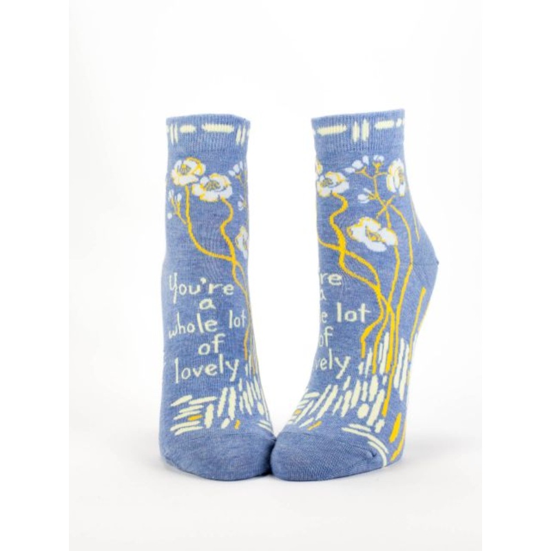 Blue Q Women's Ankle Socks - Your a Whole Lotta Lovely