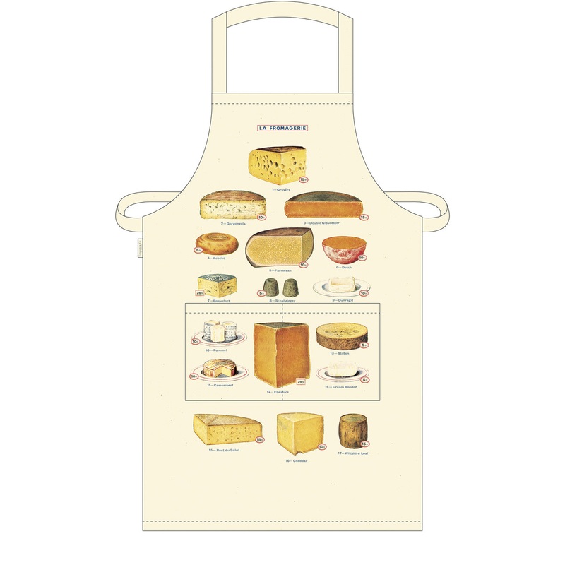 Cavallini & Co. Apron - Cheese