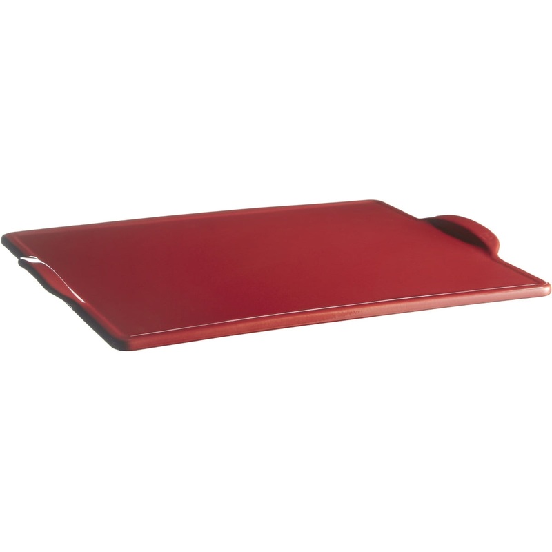 Emile Henry Rectangular Pizza Stone - Burgundy