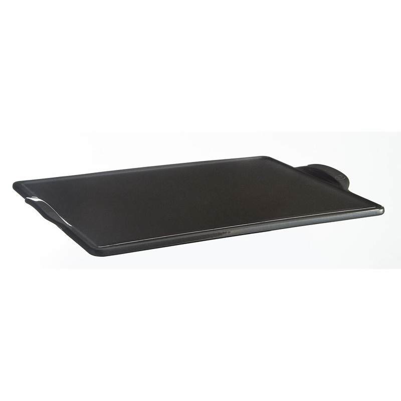 Emile Henry Rectangular Pizza Stone - Charcoal