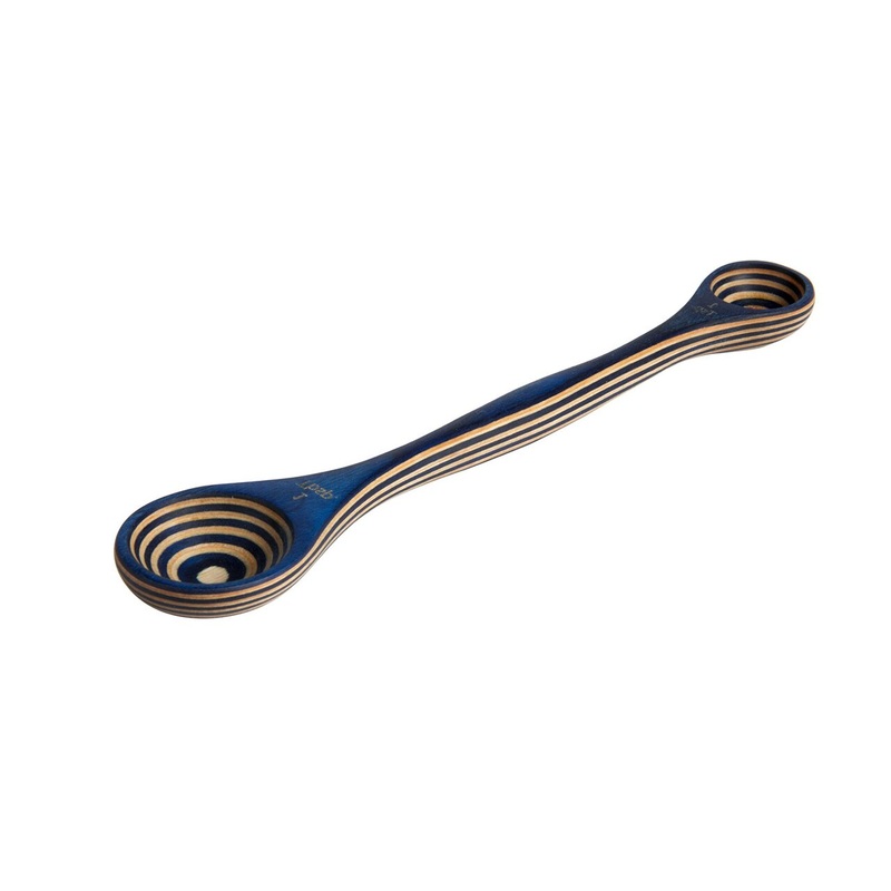 Island Bamboo Double Measuring Spoon - Blue