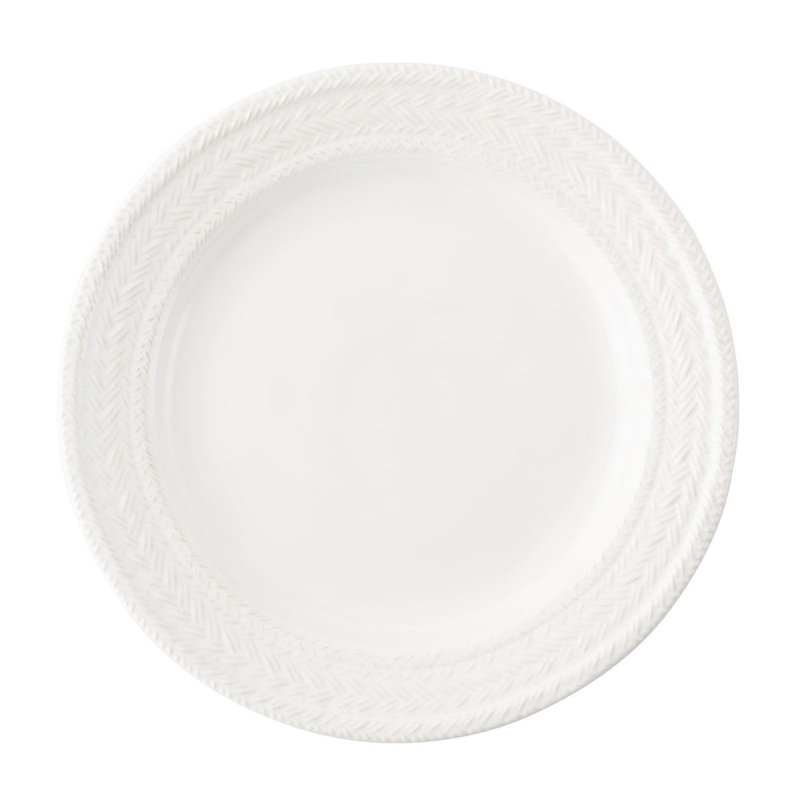 Juliska- Le Panier Whitewash Dinner Plate