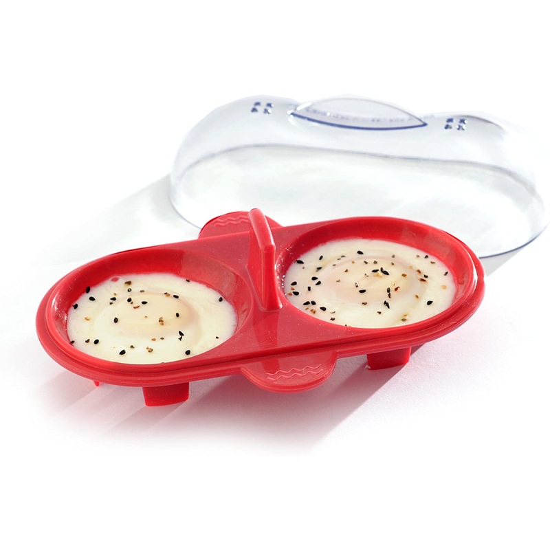 Norpro Silicone Double Egg Poacher