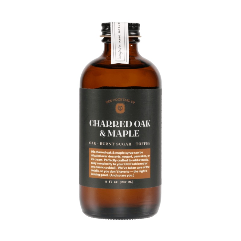 Yes Cocktail Co. - Charred Oak & Maple Cocktail Syrup