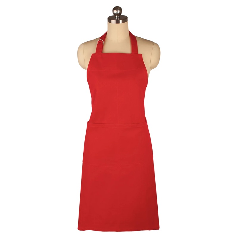 MU Kitchen- Apron- Crimson Red