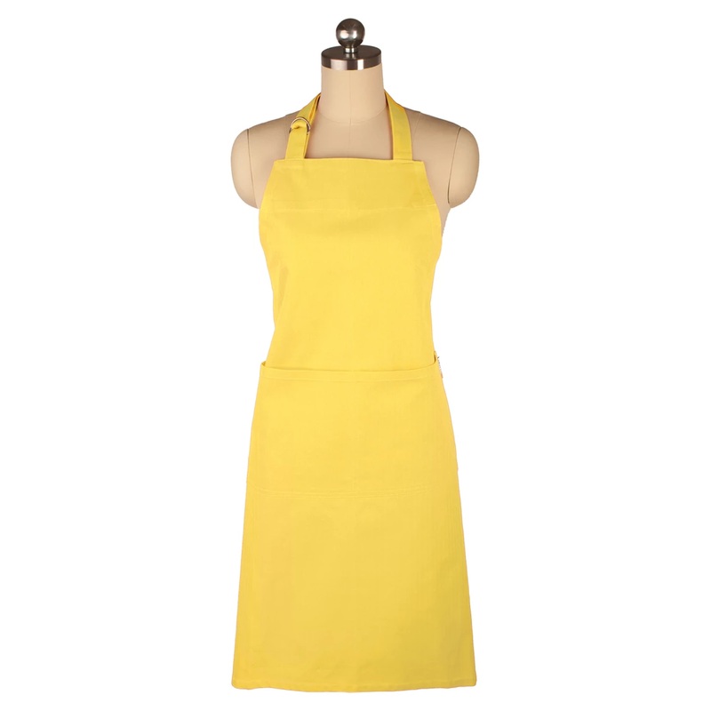 MU Kitchen- Apron- Yellow