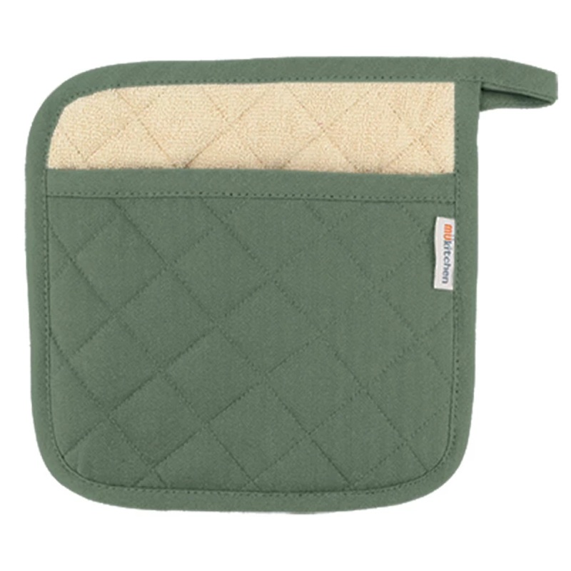 MU Kitchen - Potholder- Hedge Green
