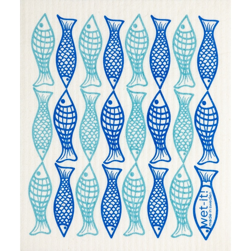 Wet-it! Swedish Dishcloth - Catch of the Day