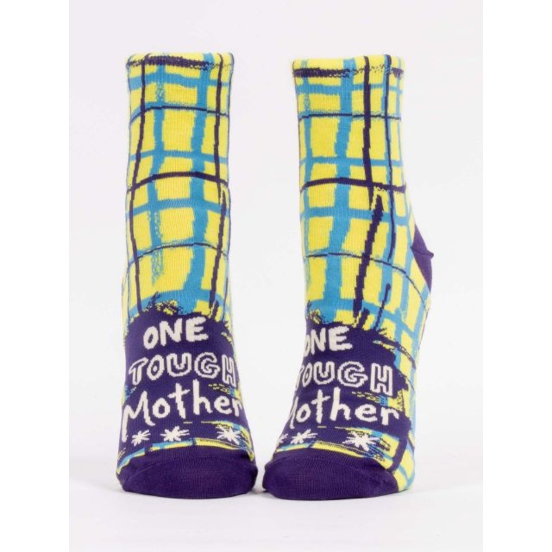 Blue Q Women's Ankle Socks- One Tough Mother