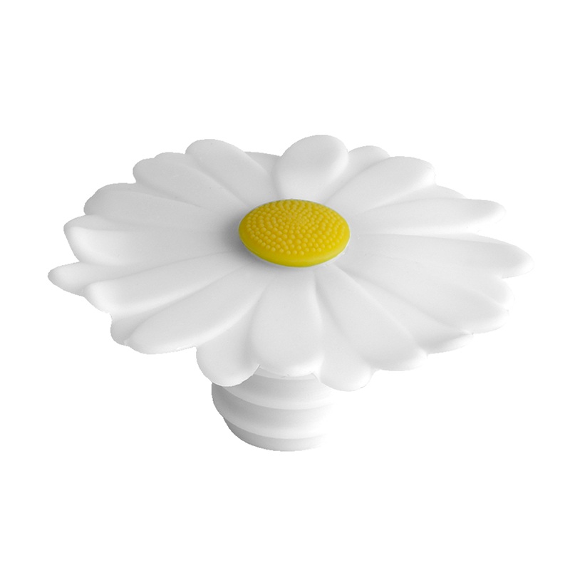 Charles Viancin Bottle Stopper -White Daisy