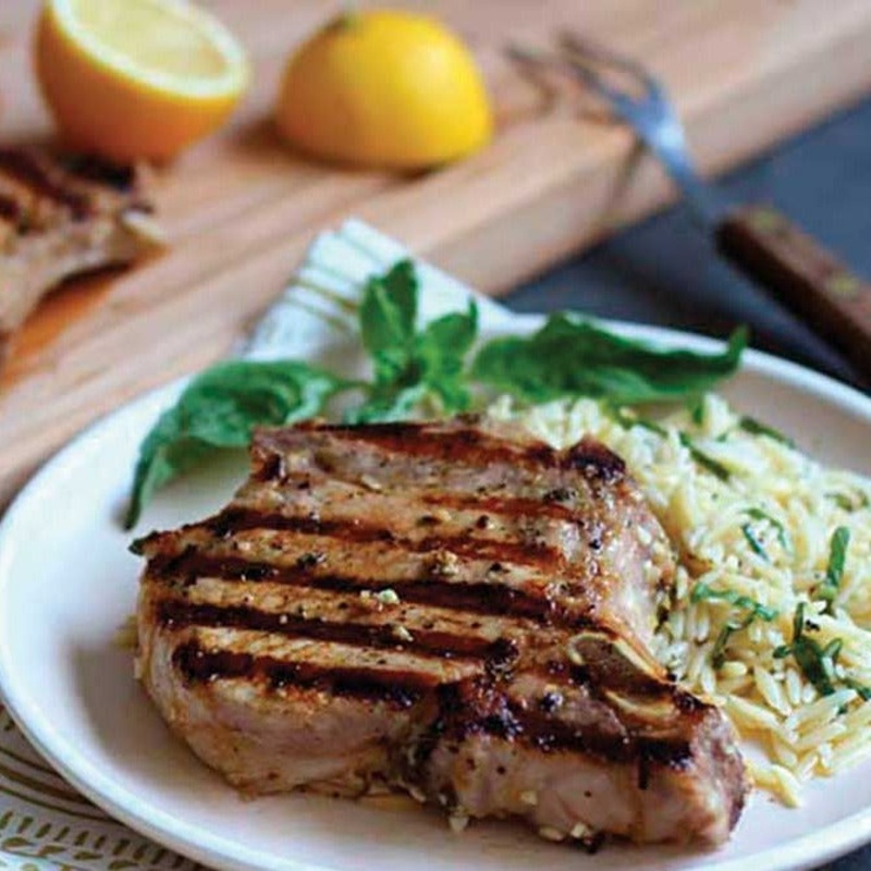 Hands-On Class - Garlic & Herb Stuffed Pork Chops