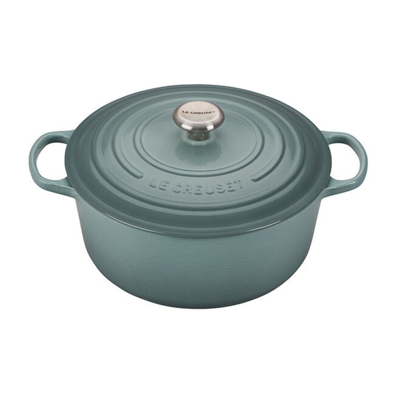Le Creuset - 7.25 Qt Signature Round - Sea Salt