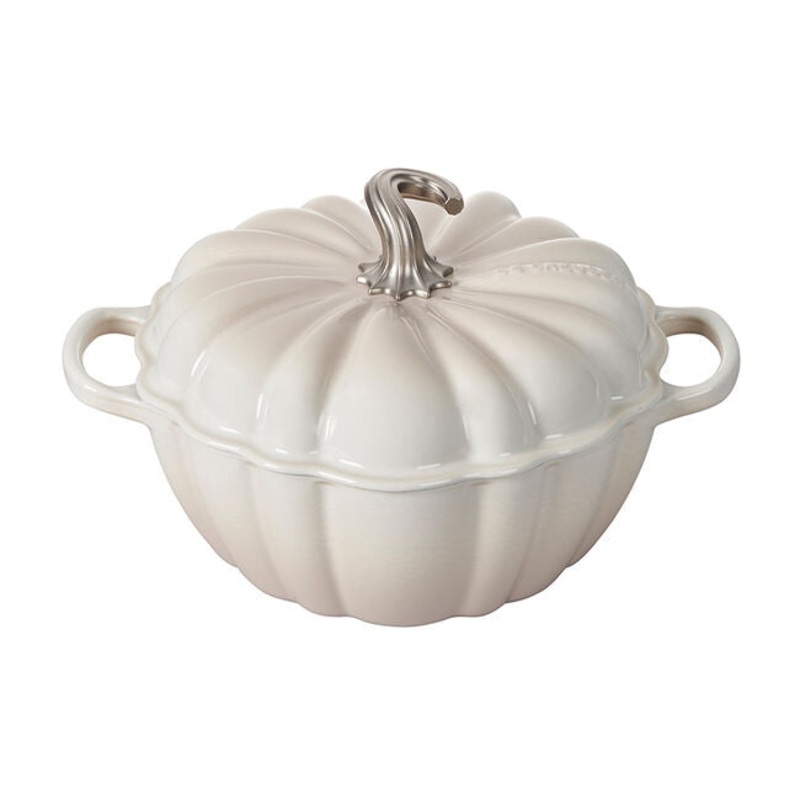 Le Creuset Pumpkin Cocotte - Meringue