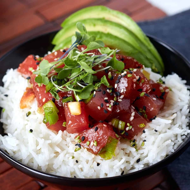 Hands-On Class - Hawaiian Style Ahi Tuna Poke Bowl