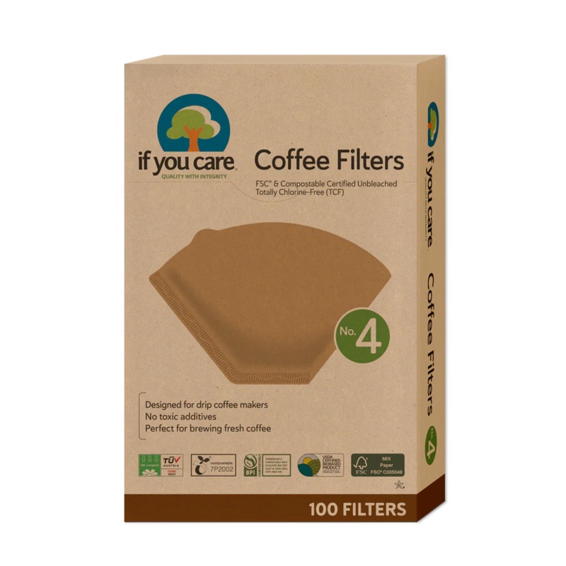 if you care- #4 Coffee Filters