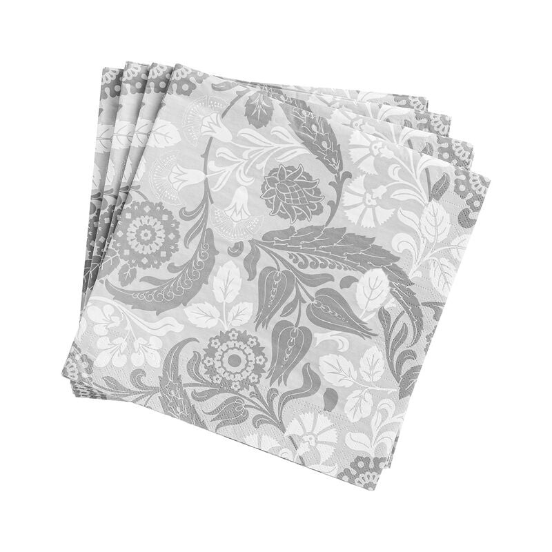 Le Jacquard Franais- Voyage Grey Paper Napkin