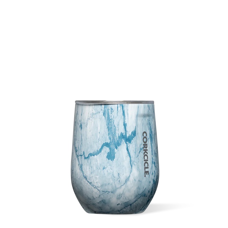 Corkcicle 12oz Stemless Tumbler- Blue Marble