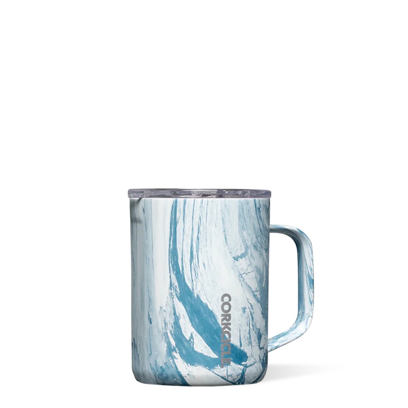 Corkcicle 16 oz Mug- Blue Marble