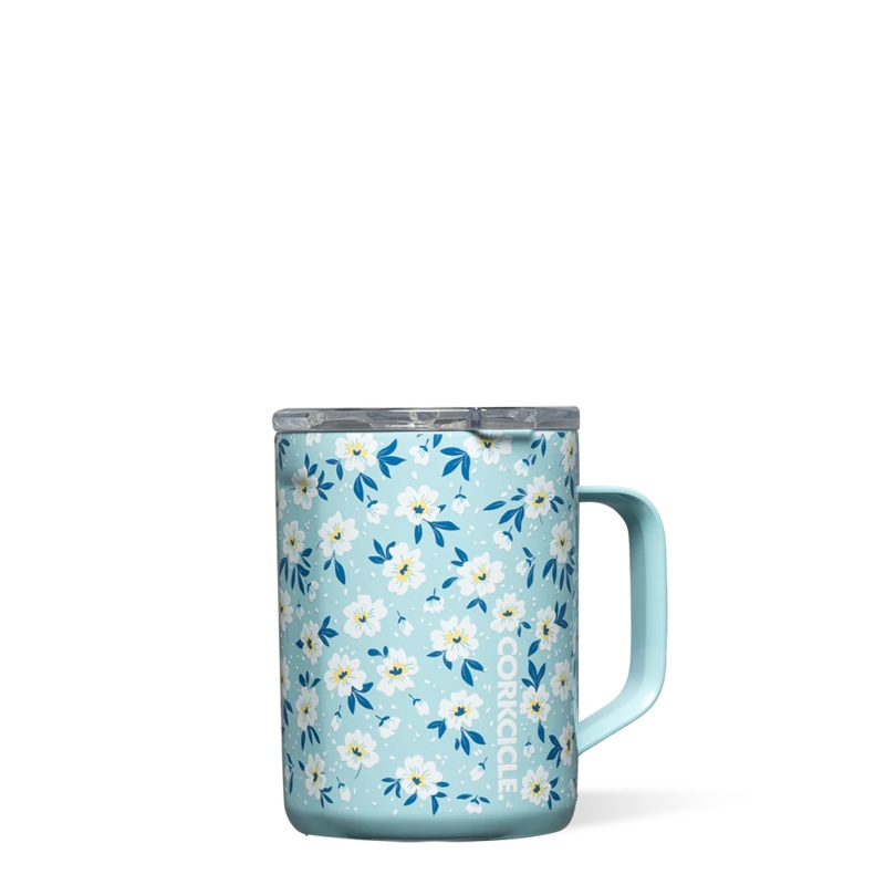Corkcicle 16 oz Mug- Ditsy Floral